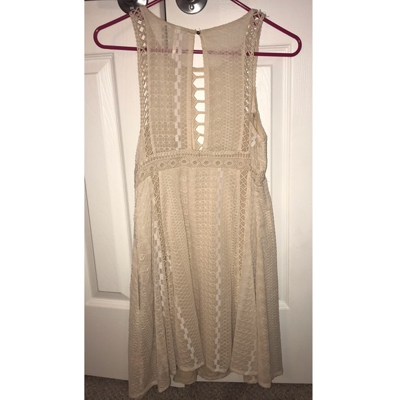 Free People “Wherever you go”  ivory dress - Picture 6 of 6